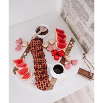 Exceptional Mud Pie Large Round Serving Board 25 1/5"