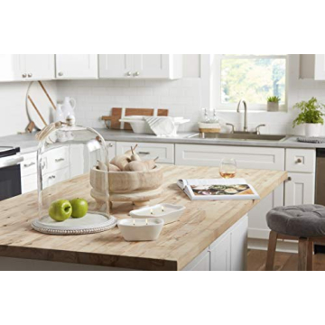 Exceptional Mud Pie Large Round Serving Board 25 1/5"