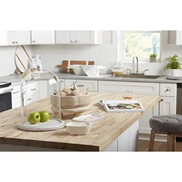 Exceptional Mud Pie Large Round Serving Board 25 1/5"