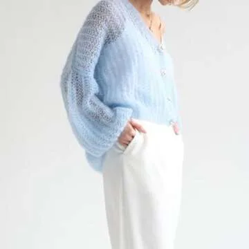 Lightweight Summer Cardigan for Women - Stylish Breathable Knit