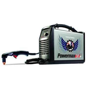 Hypertherm 088079 Powermax30 XP Building America Edition Hand Plasma System with Case and 15-Feet Le...