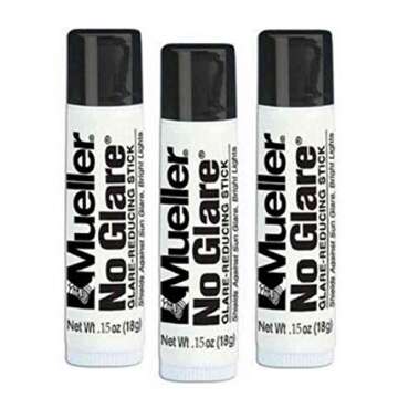 Mueller Glare-Reducing Stick for All Athletes - 3 Pack