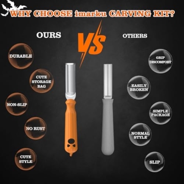 Halloween Pumpkin Carving Kit with 25 Stencils