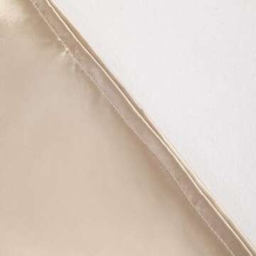 NTBAY 2 Pack Satin Standard Pillowcases for Hair and Skin, Luxurious and Silky Pillow Cases with Envelope Closure, 20x26 Inches, Taupe