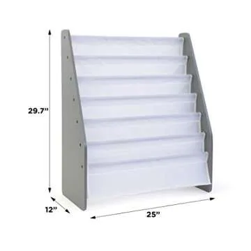 Humble Crew Kids Bookrack Storage Organizer, Toddler Height
