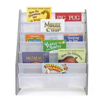 Humble Crew Kids Bookrack Storage Organizer, Toddler Height