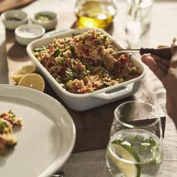 STAUB Stoneware Gratins Set in Macaron Pastel Blue