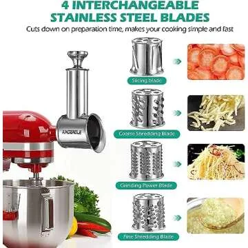 Slicer Shredder Attachment for KitchenAid Mixers