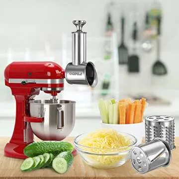 Slicer Shredder Attachment for KitchenAid Mixers