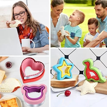 Sandwich Cutter and Sealer Set for Creative Lunches