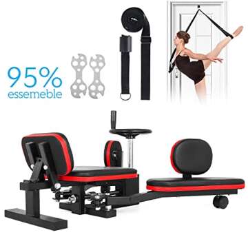Vue Pro Leg Stretcher Heavy Duty Leg Stretch Machine Improve Leg Flexibility Leg Stretching Training Machine for Home Gym Split Machine Fitness
