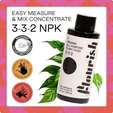 Flourish Organic All-Purpose Plant Food for Indoor Growth