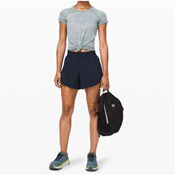 Lululemon Swiftly Speed Short Sleeve Crew (Aqua Smoke, 10)