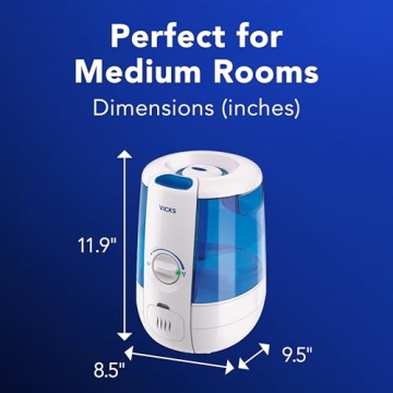 Vicks CoolRelief Humidifier - Comfort for All Ages