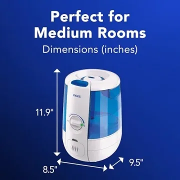 Vicks CoolRelief Humidifier - Comfort for All Ages