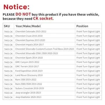 LASFIT T3 7443 7444NA Switchback LED Bulb Front Turn Signal CANBUS Error Free White Amber NEW 500% Brighter 7444NA W21W DRL Parking Light Built In Resistor Anti Hyper Flash, Standard Socket (2pcs)