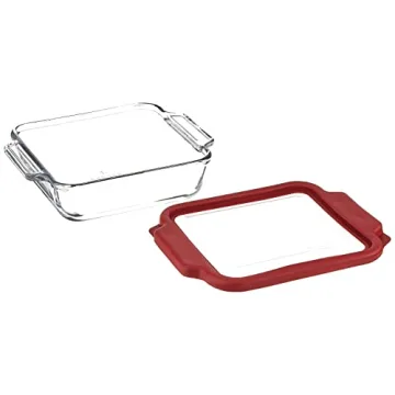Anchor Hocking 8-Inch Glass Baking Dish with Lid