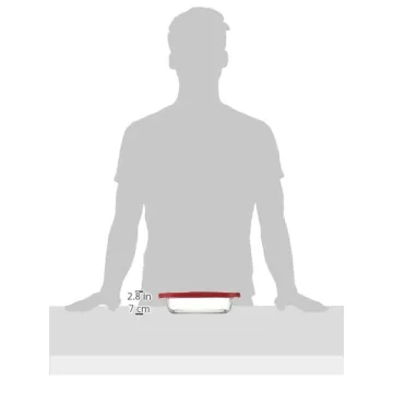 Anchor Hocking 8-Inch Glass Baking Dish with Lid