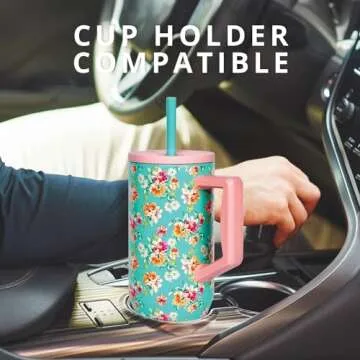 Elemental 40 oz Spill Proof Tumbler with Straw