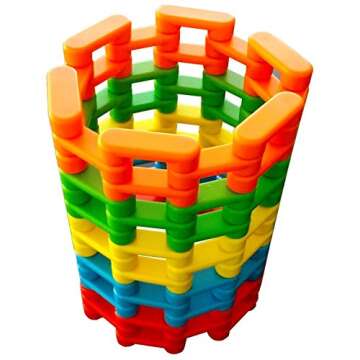 Magz-Bricks 40 Piece Magnetic Building Set, Magnetic Building Blocks