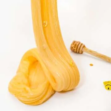 DIY Clay Honey Themed Slime - Handmade Jelly ASMR Slime