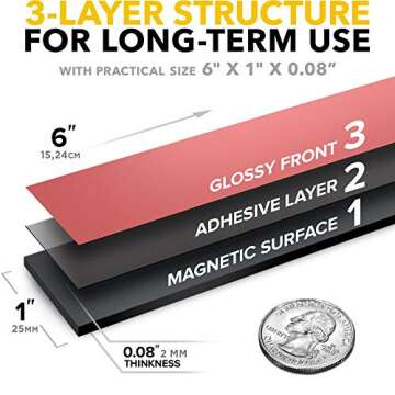 Magnetic Tape for Crafts - Organize with X-bet MAGNET