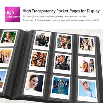 432 Pockets Photo Album for Instant Cameras - Black