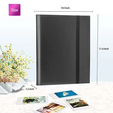 432 Pockets Photo Album for Instant Cameras - Black