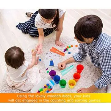 Rainbow Counting Bears Educational Game for Toddlers