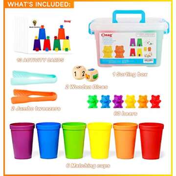 Rainbow Counting Bears Educational Game for Toddlers