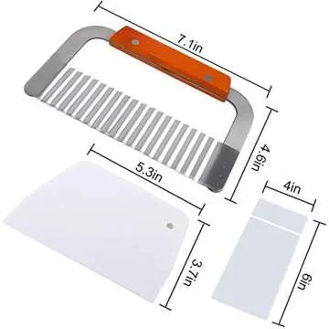 YGEOMER Silicone Soap Mold for Soap Making, Rectangular Loaf Soap Mold with Wooden Boxes, 2 Cutters and 100pcs Bags, 2pcs, 42oz