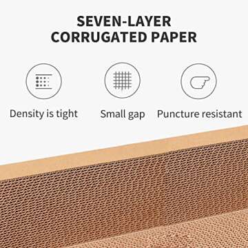 Eco-Friendly Cat Scratching Pad - Set of 3 Scratchers