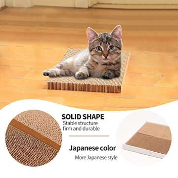 Eco-Friendly Cat Scratching Pad - Set of 3 Scratchers