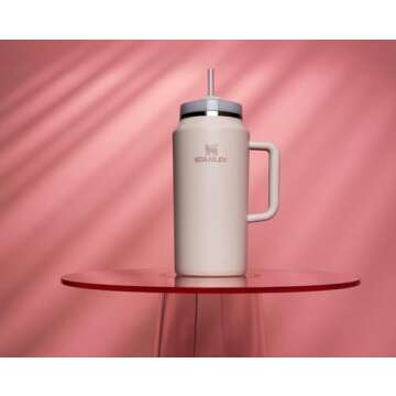 Stanley Quencher H2.0 Tumbler With Handle & Straw 64oz