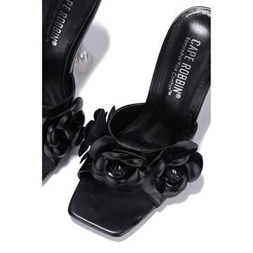 Cape Robbin Lania High Heels For Women - Stylish Open Toe Shoes