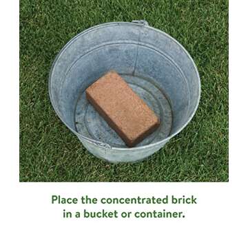 Burpee Organic Coconut Coir Concentrated Seed Starting Mix, 16 Quart