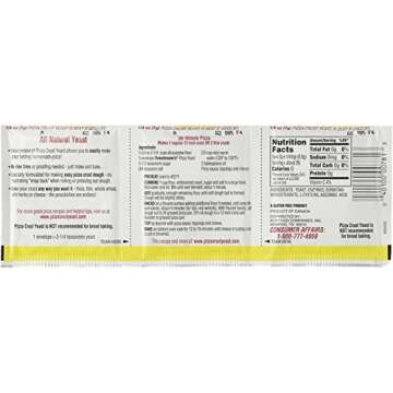 Fleischmann's Pizza Crust Yeast, Specially Formulated For Pizza Crust, 0.75 oz (Pack of 4)