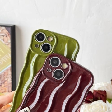 Stylish Caseative iPhone 14 Case with Water Ripple Design