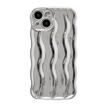 Stylish Caseative iPhone 14 Case with Water Ripple Design