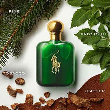 Ralph Lauren - Polo - Eau de Toilette - Men's Cologne - Woody & Spicy - With Pine, Patchouli, Leather, and Tobacco - Medium Intensity - 4 Fl Oz