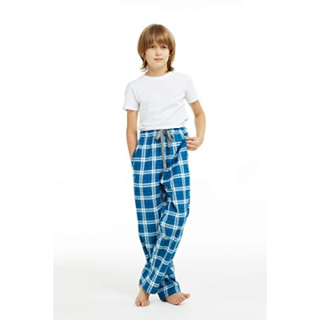 HiddenValor Boys Cotton Pajama Lounge Pants for Winter Comfort