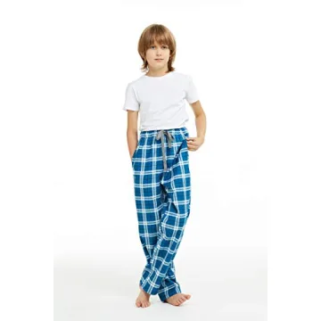 HiddenValor Boys Cotton Pajama Lounge Pants for Winter Comfort