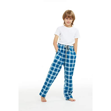 HiddenValor Boys Cotton Pajama Lounge Pants for Winter Comfort