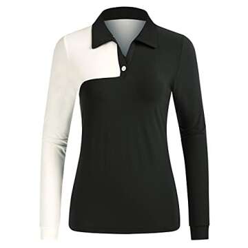 JACK SMITH Women's Long Sleeve Golf Shirts