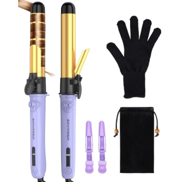 ZAVAREA Self-Rotating Curling Iron for Easy Beach Waves