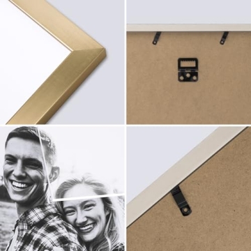 ArtbyHannah Gold Gallery Wall Frame Set 9 Picture Frames