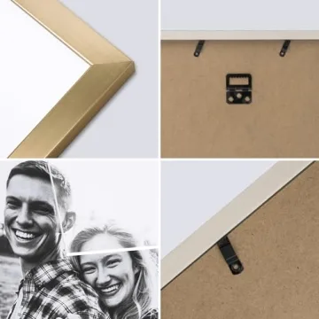 ArtbyHannah Gold Gallery Wall Frame Set 9 Picture Frames