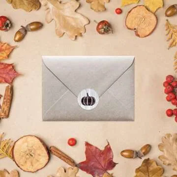 Pumpkin Harvest Stickers for Fall Crafts and Celebrations