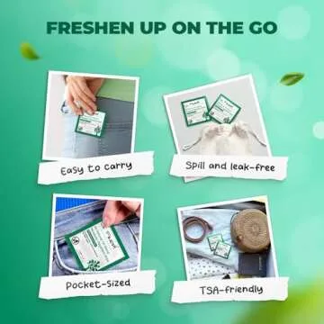 LA Fresh DEET Free Mosquito Repellent Wipes - Long Lasting Bug Repellent Wipes, Travel Insect Repellant - Pack of 50 Natural Insect Repellent Wipes