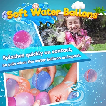 Durable Reusable Water Balloons for Summer Fun